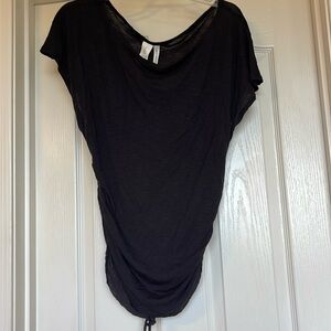 Swimsuit cover-up, lucky size small black